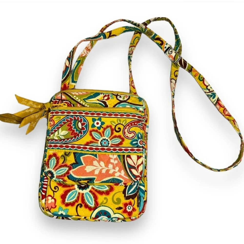 Vera Bradley Provençal Pattern All-In-One Crossbody